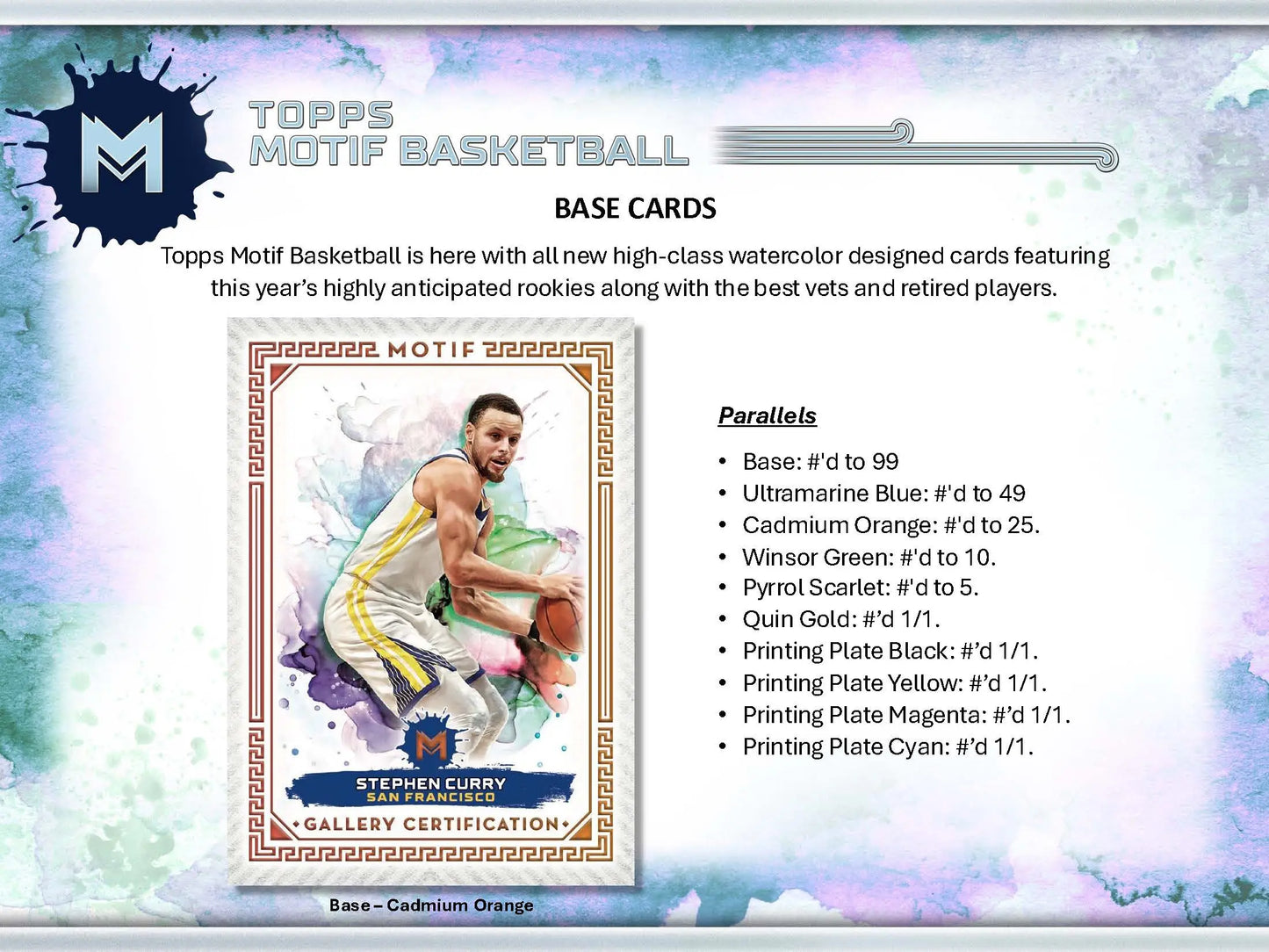 Topps Motif Basketball card from the 2023-24 Topps Motif Basketball Hobby Box