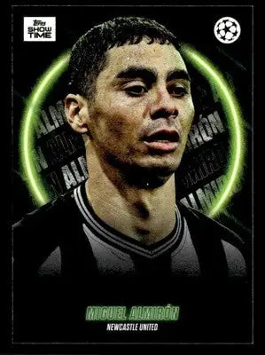 Vibrant Topps Showtime UEFA Miguel Almirón soccer trading card Newcastle United