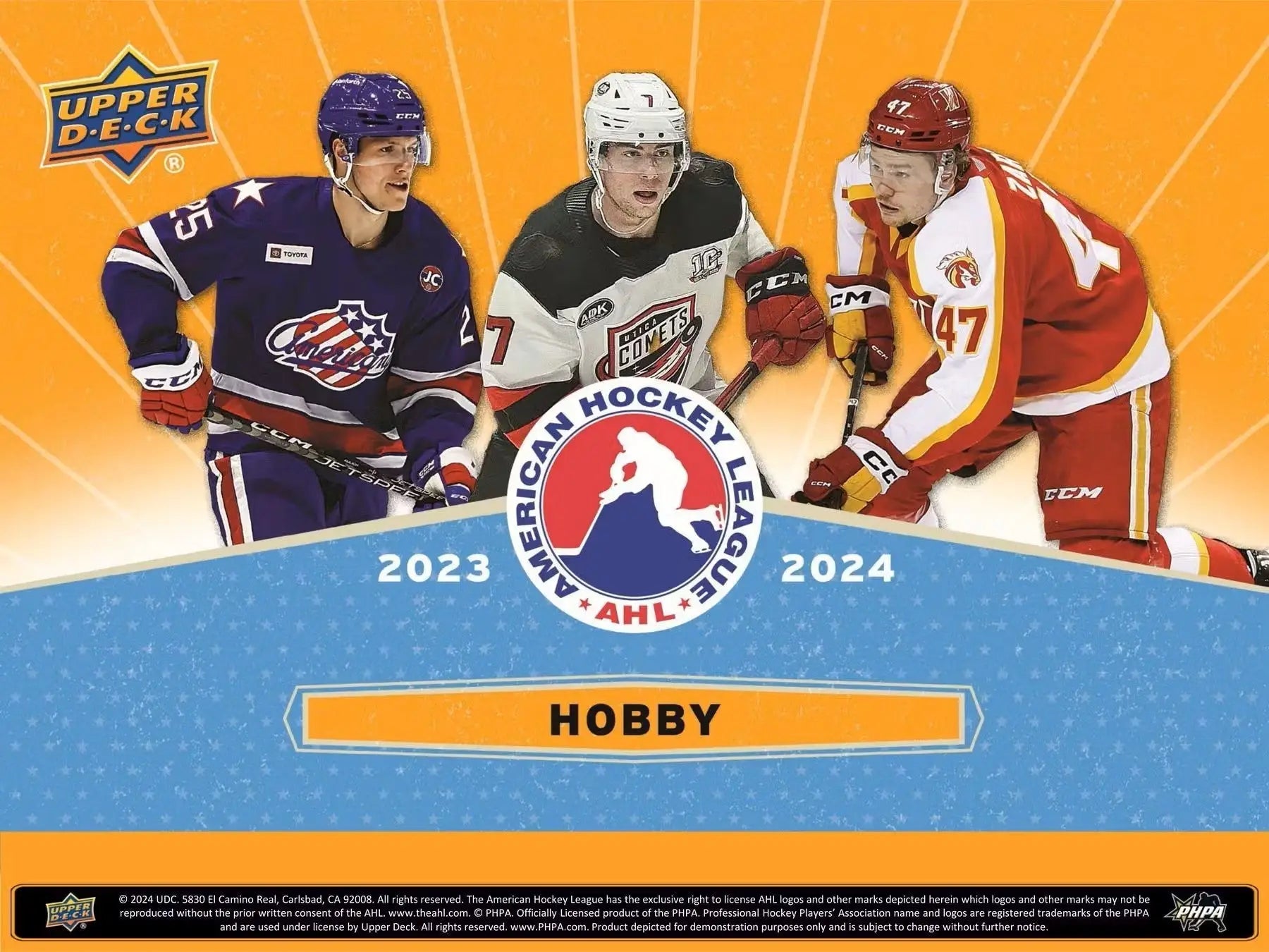 2023/24 Upper Deck AHL Hockey Hobby Box - Sports Card Hobby Boxes