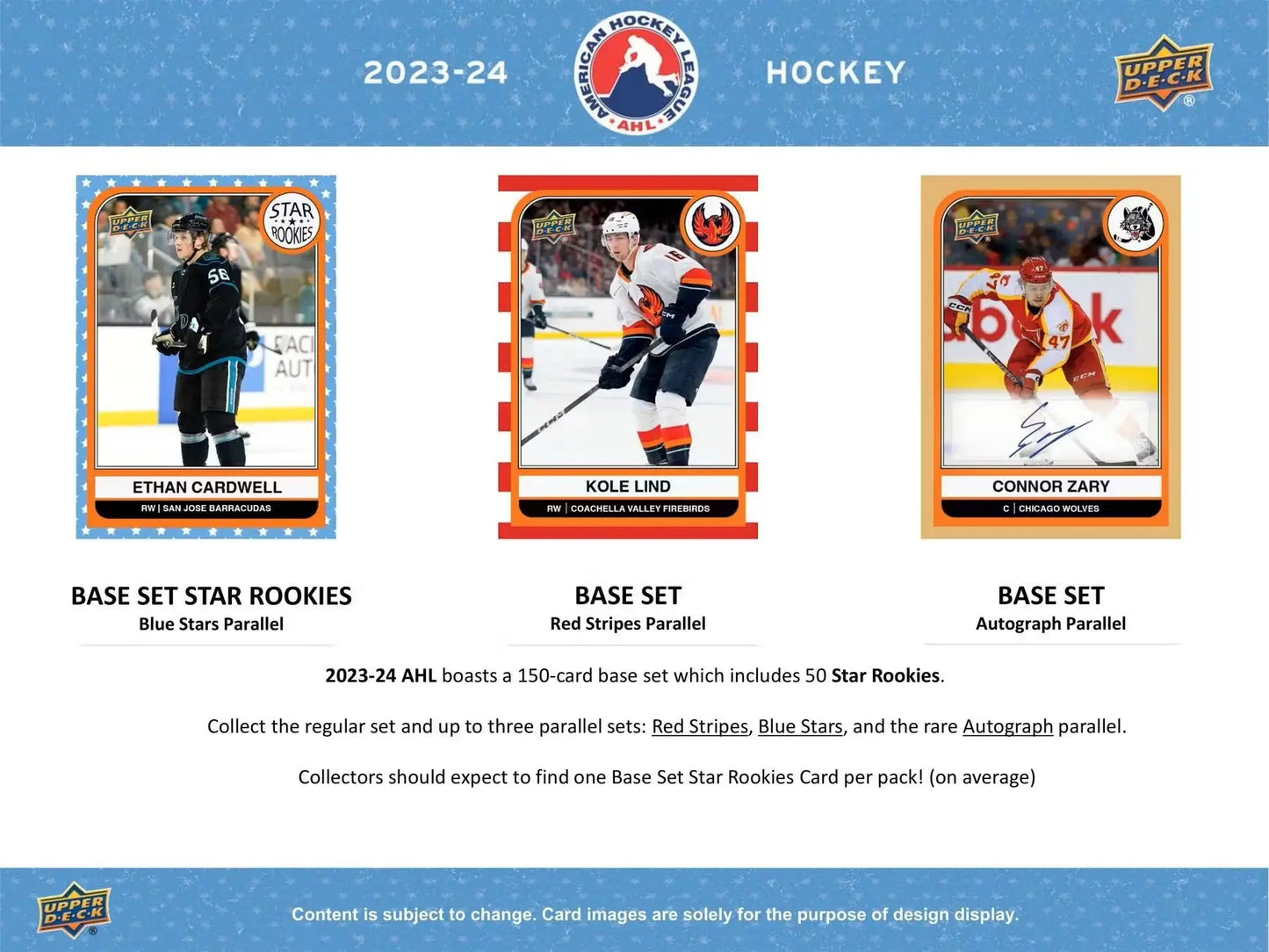 2023/24 Upper Deck AHL Hockey Hobby Box - Sports Card Hobby Boxes