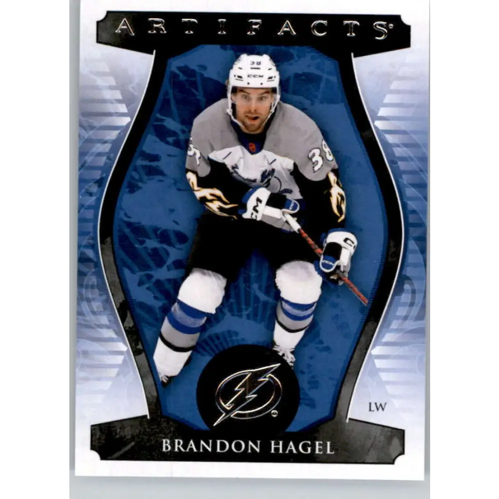2023-24 Upper Deck Artifacts #67 Brandon Hagel NM-MT Tampa Bay Lightning Hockey Card