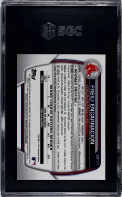 2023 Bowman Freili Encarnacion #BCP-117 CHR. Pros. Baseball SGC 9
