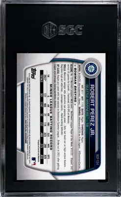 2023 Bowman Robert Perez JR. #BCP-124 CHR. Pros. Baseball SGC 10