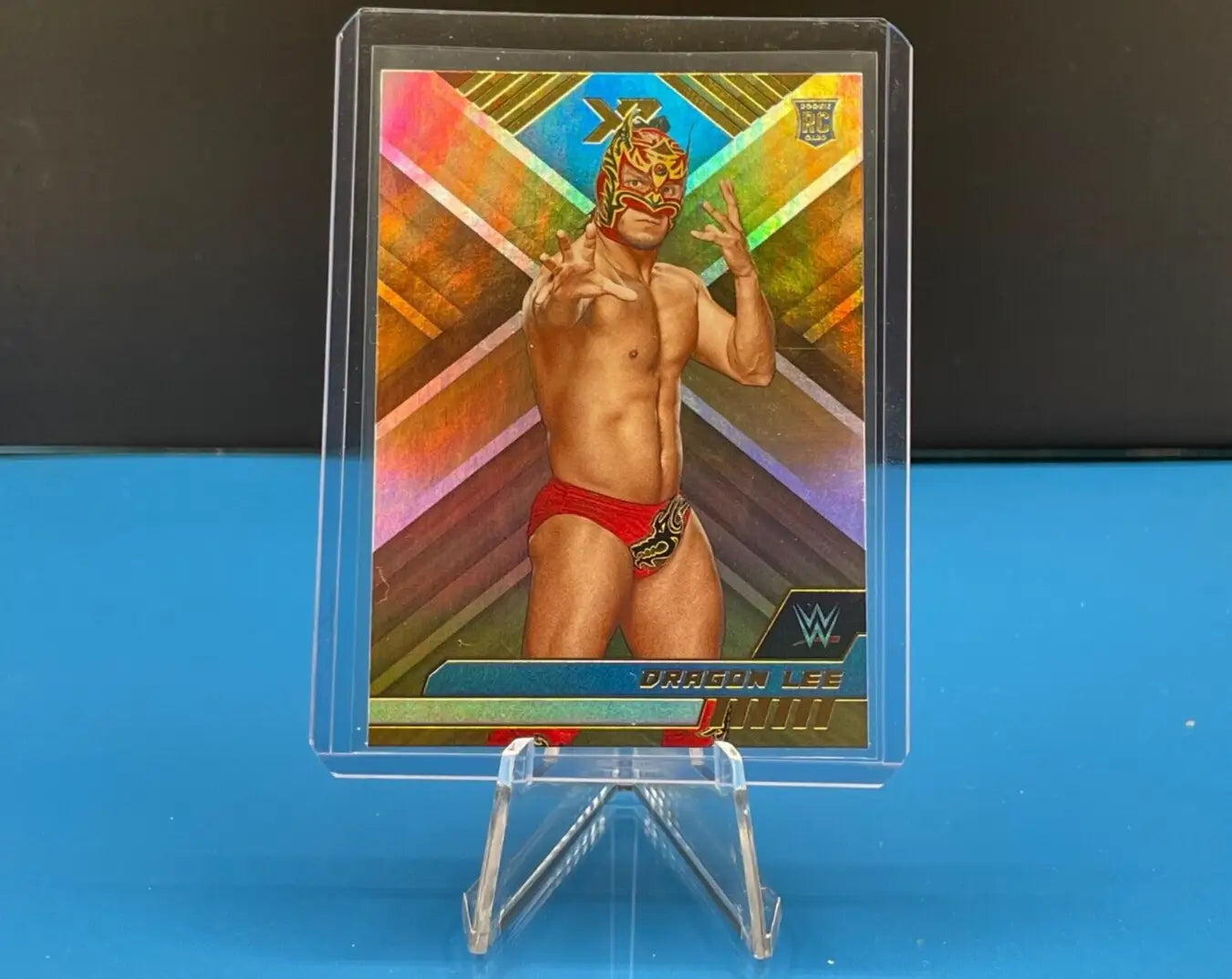 Dragon Lee Panini Chronicles XR WWE Bronze Parallel #287 wrestling card image
