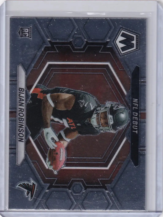 Panini Mosaic Bijan Robinson Atlanta Falcons 2023 NFL Debut football card