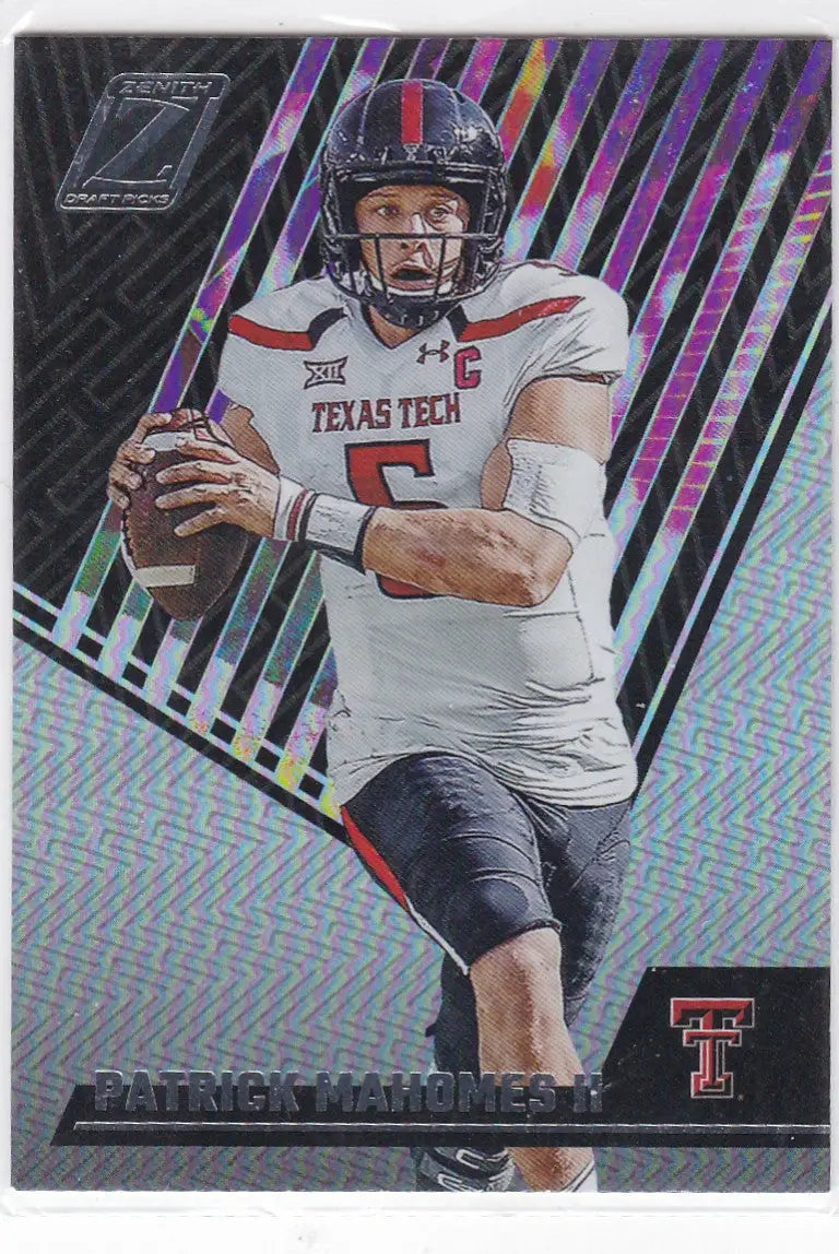 2023 Panini Chronicles Zenith #15 Patrick Mahomes Texas Tech - Trading Card