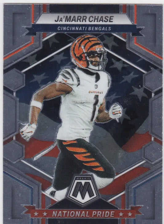2023 Panini Mosaic National Pride #264 Ja’Marr Chase Cincinnati Bengals - Trading Cards