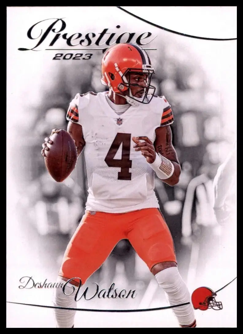 2023 Panini Prestige Deshaun Watson Cleveland Browns football card NFL sport