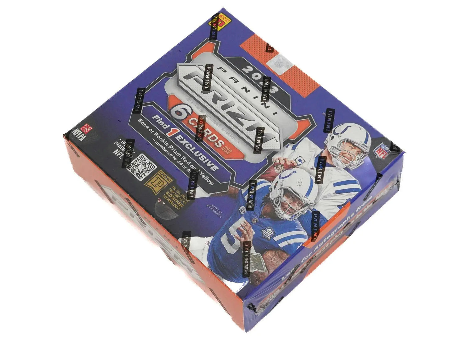 2023 Panini Prizm Football Asia Box with exclusive red yellow prizm football cards