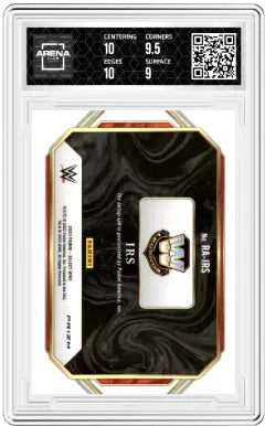 Graded Panini Select WWE Ringside Auction Sig wrestling card 33/60 AC 9.5