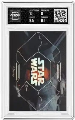 Graded Star Wars trading card SW01 UR05 Arena Club 2023 Star Wars PR Rey Finn