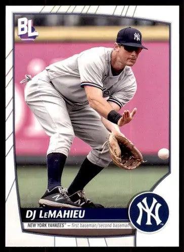 Original gloss 2023 Topps Big League DJ LeMahieu Yankees baseball card NM-MT
