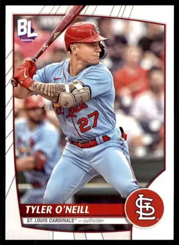 Original gloss Tyler O’Neill baseball card from Topps Big League 2023 product