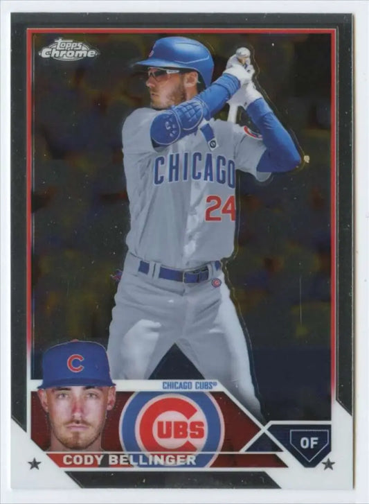 Cody Bellinger 2023 Topps Chrome #21 NM-MT Baseball Card Chicago Cubs
