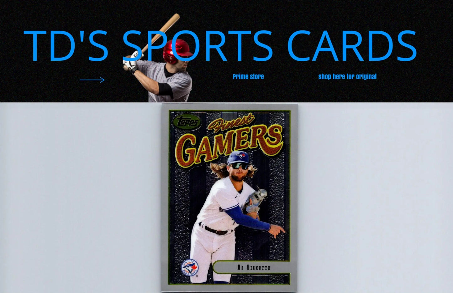 2023 Topps Finest Flashbacks #134 Bo Bichette Refractor baseball card from Topps Finest