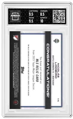 2023 Topps MLS Nicolas Lodeiro #R-NL Relic Soccer Arena Club 9