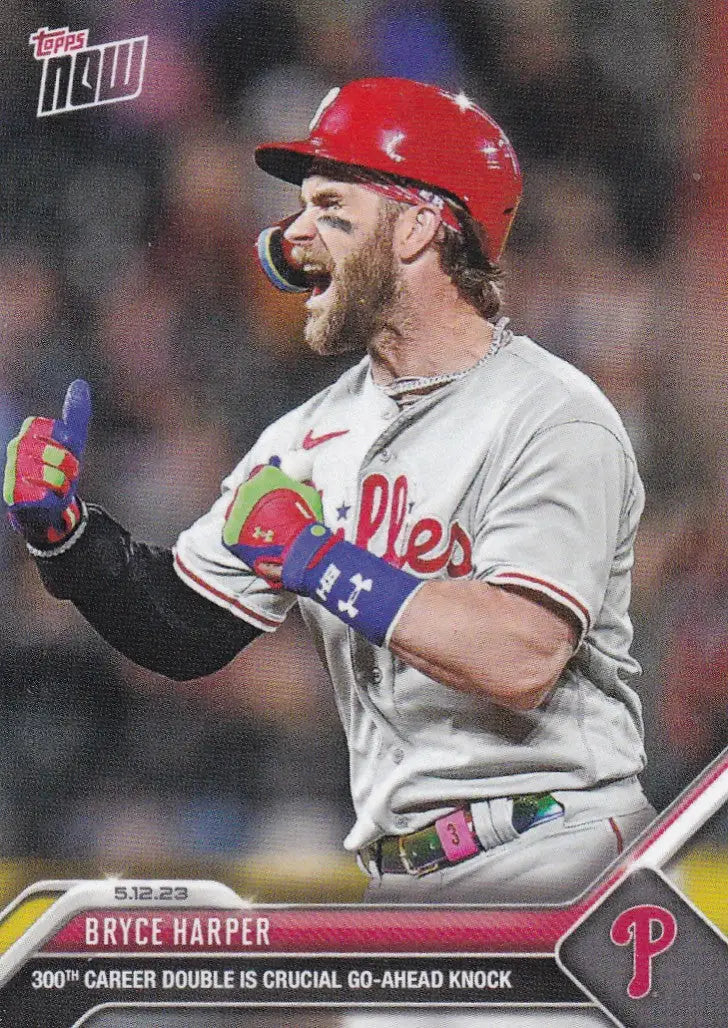 2023 TOPPS NOW #280 BRYCE HARPER- PHILADELPHIA PHILLIES