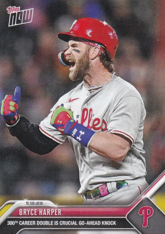 2023 TOPPS NOW #280 BRYCE HARPER- PHILADELPHIA PHILLIES