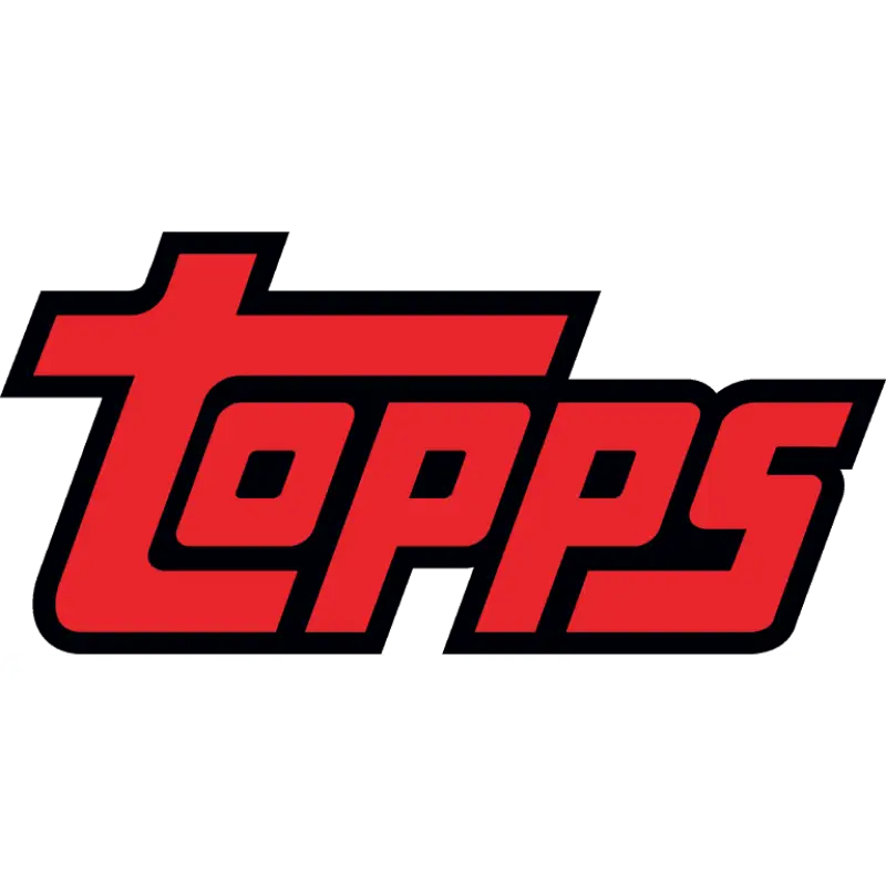 Red Topps logo with black outline representing 2023 Topps Series complete baseball set