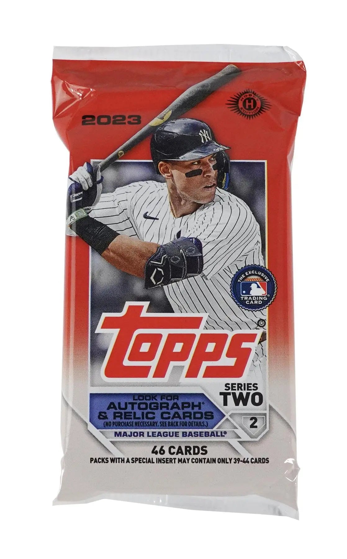 2023 Topps Series 2 Baseball Hobby Jumbo Box with gold, black, and platinum parallel cards