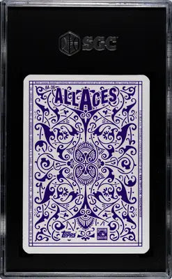 Graded All Aces playing card featuring Tom Seaver from 2023 Topps Tom Seaver series