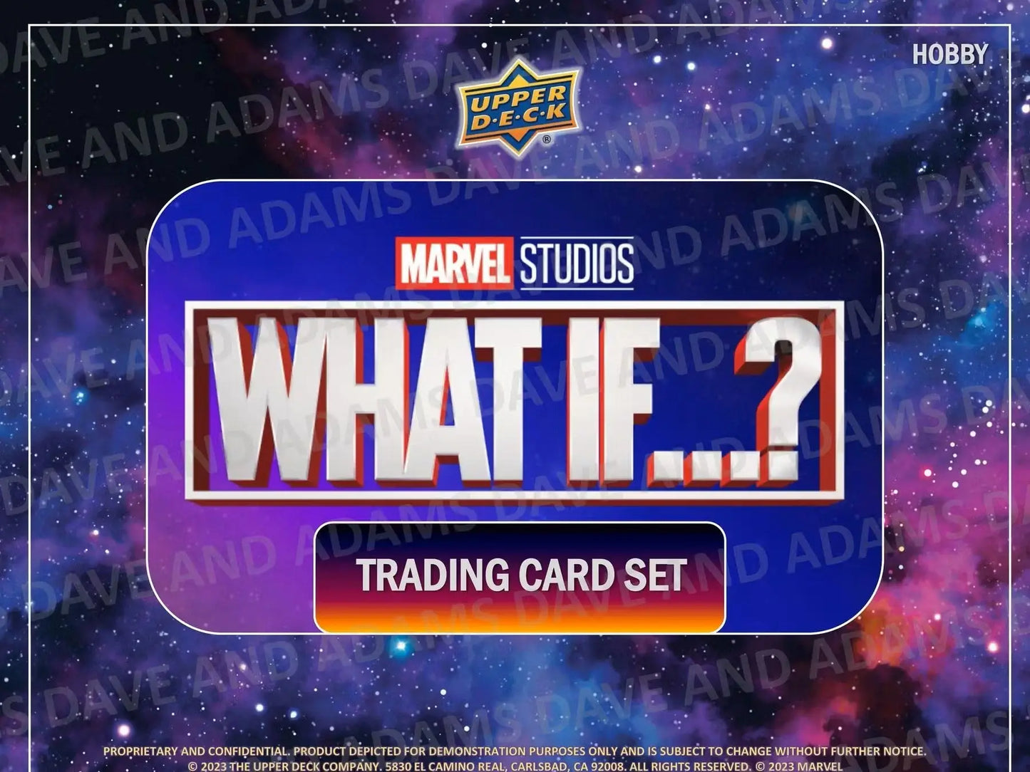 Marvel Studios What If... trading card set from 2023 Upper Deck Hobby Box