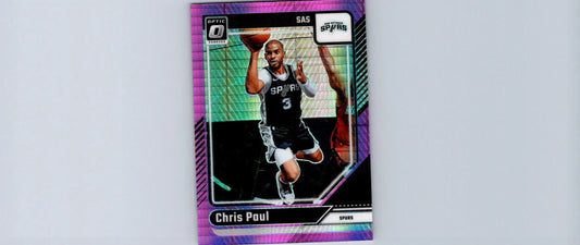 Chris Paul basketball trading card 2024-25 Donruss Optic Paul Hyper Pink