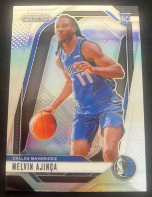 Panini Basketball Prizm Melvin Ajinca rookie card Dallas Mavericks 2024-25