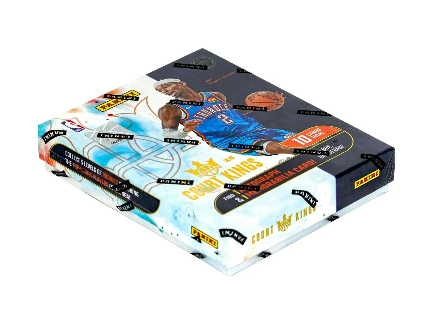 2024-25 Panini Court Kings Basketball Hobby Box with Memorabilia Card and Rookie Jumbo Swatches