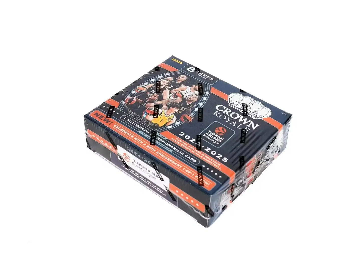 Euroleague Crown Royale basketball card box from 2024/25 Panini EuroLeague Crown Royale series