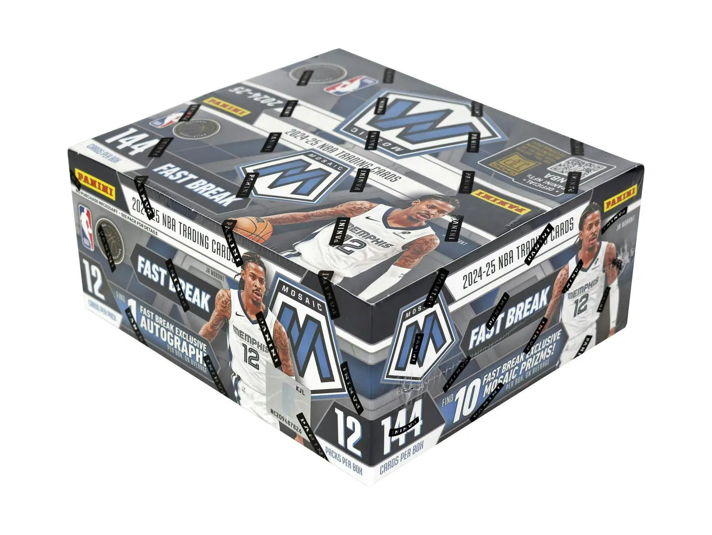 Sealed 2024-25 NBA Mosaic Fast Break trading card box from Panini Columbia Sports Cards