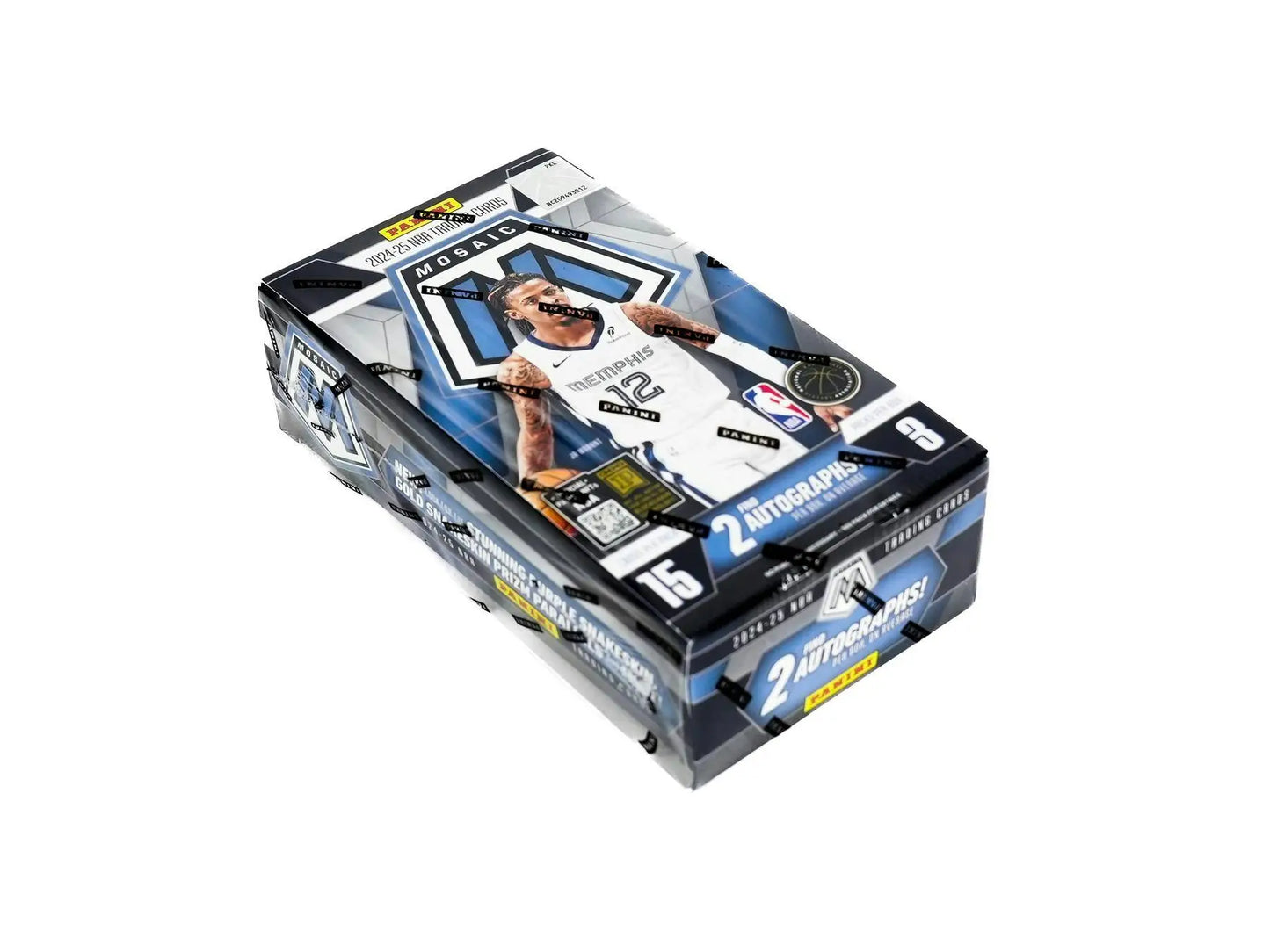 2024-25 Panini Mosaic Basketball hobby box displayed at Columbia Sports Cards & More