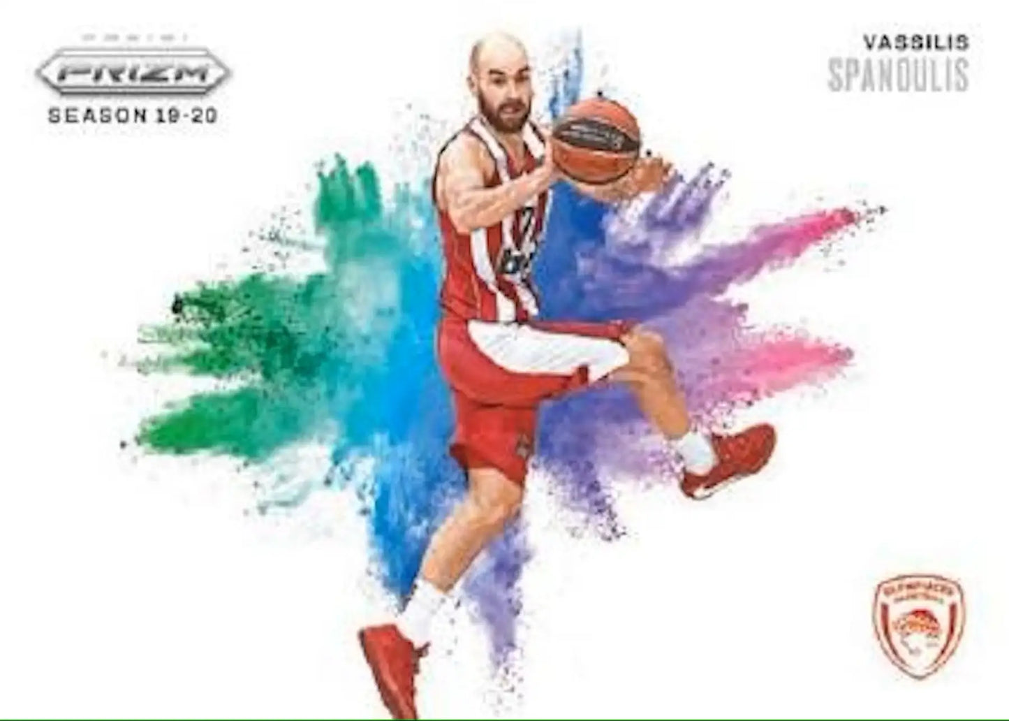 Basketball player card from Panini Prizm Turkish Airlines Euroleague Hobby Box