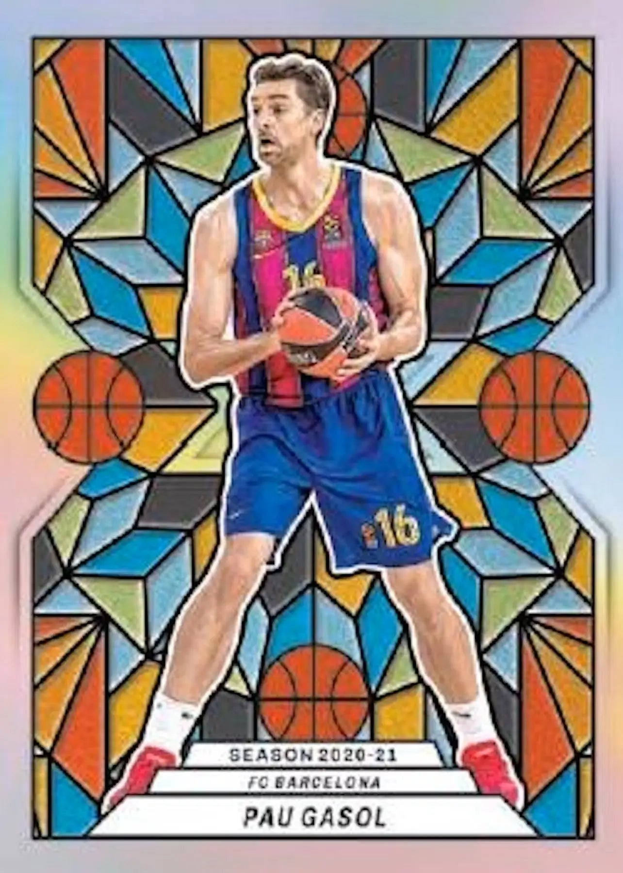 Pau Gasol basketball card from Panini Prizm Turkish Airlines EuroLeague Hobby Box
