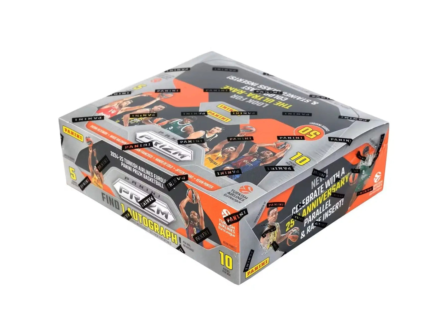 Sealed Panini Prizm Turkish Airlines Euroleague basketball cards box for collectors