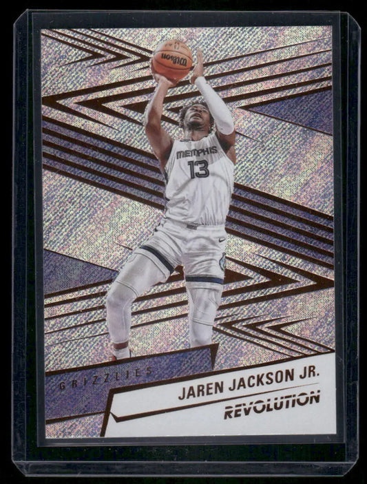 2024-25 Panini Revolution Jaren Jackson Jr. basketball trading card featuring Jaren Jackson Jr