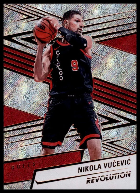 2024-25 Panini Revolution Nikola Vucevic #80 Chicago Bulls Basketball Card NBA - Basketball Card