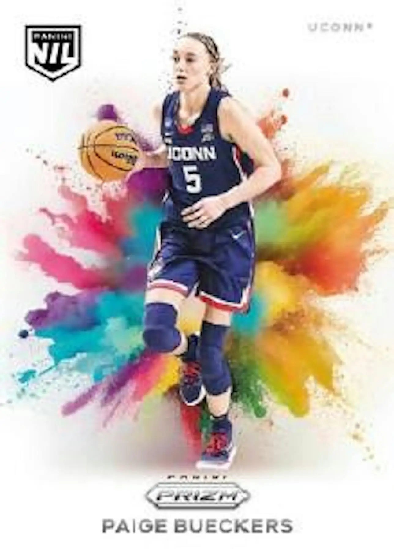 Paige Bueckers basketball card from Panini UConn Collegiate Basketball 6-Pack Blaster Box