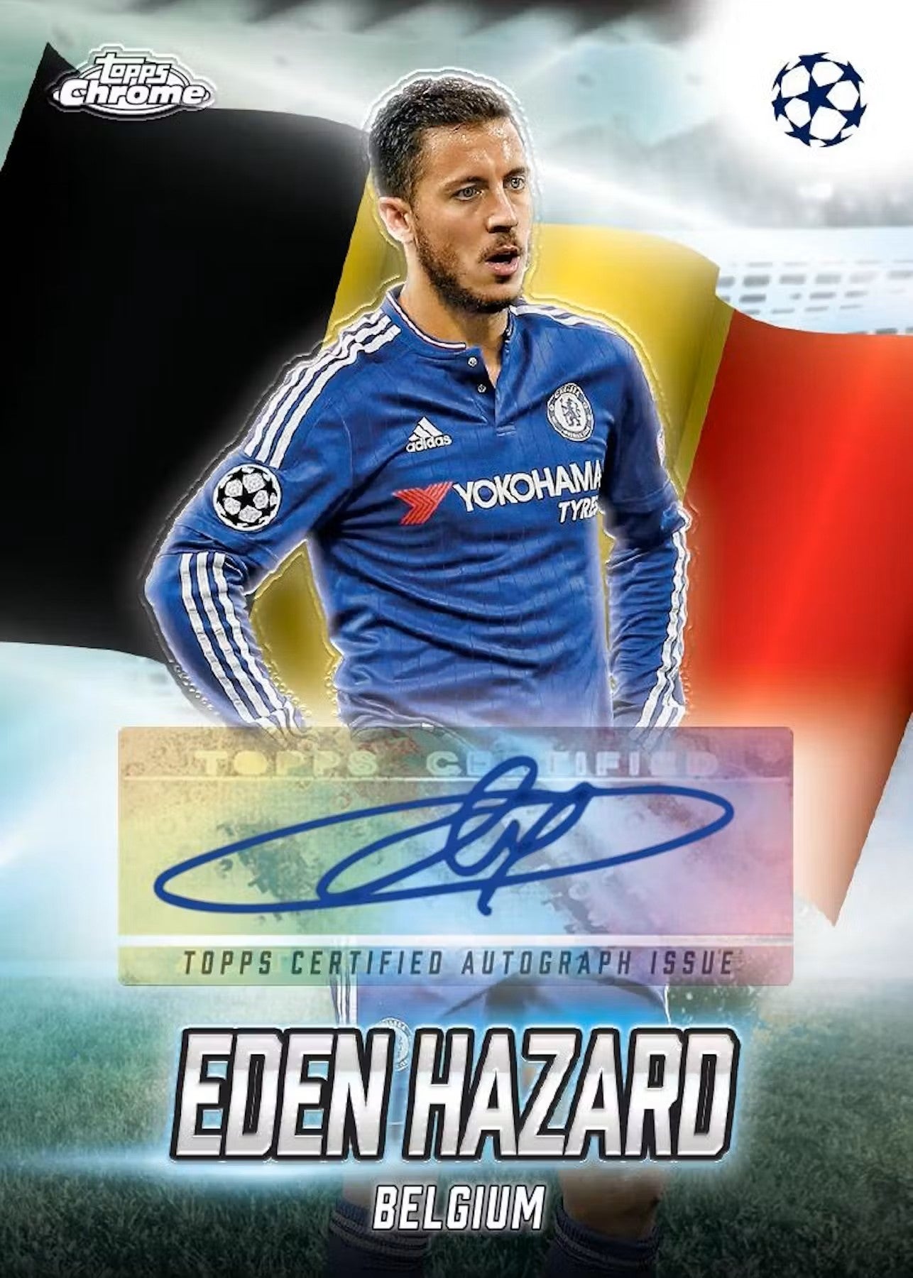 2024-25 Topps Chrome UEFA Club Competitions Soccer Hobby Box