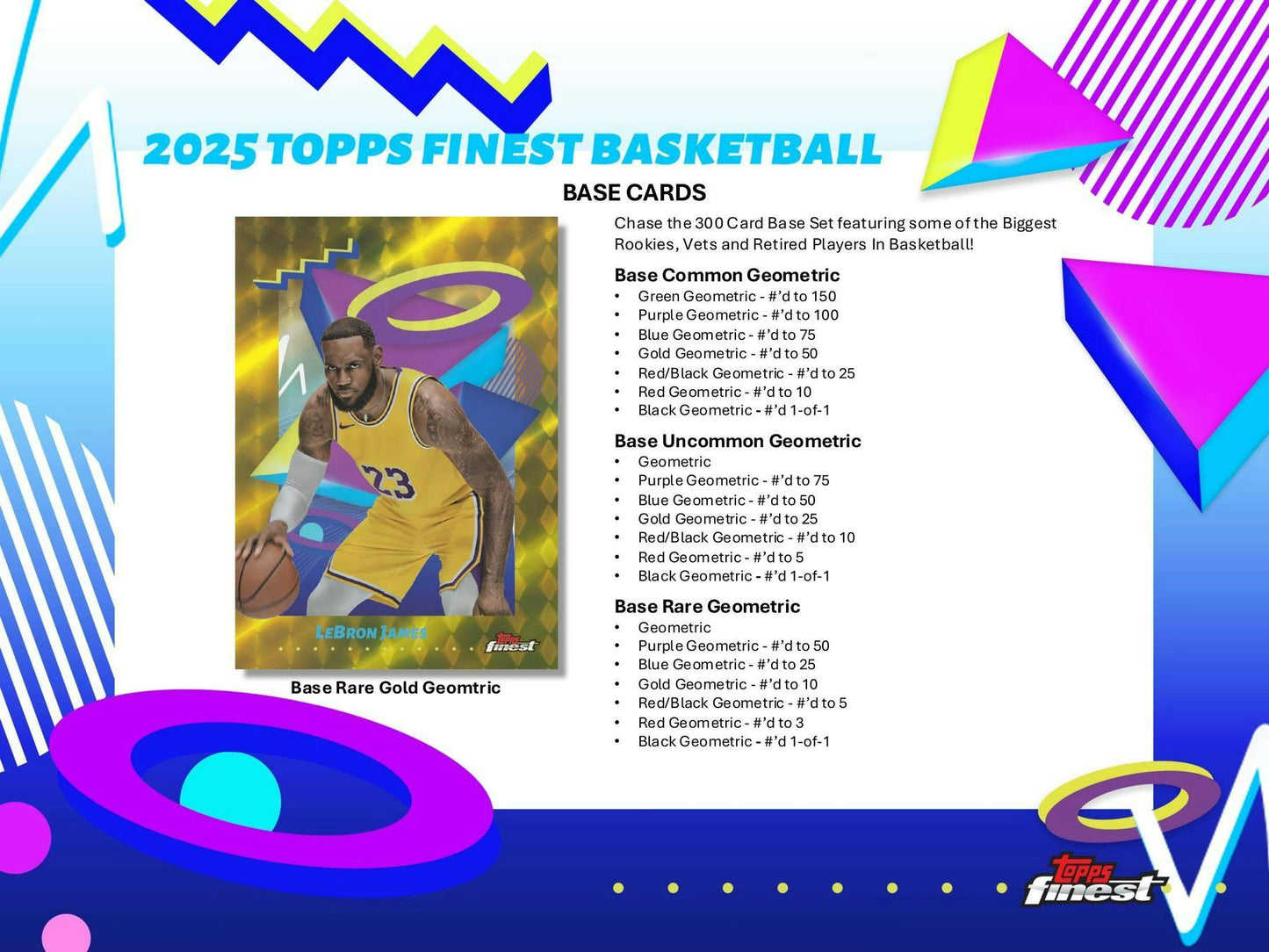 2024-25 Topps Finest Basketball Breaker Delight Box | Columbia Sports Cards