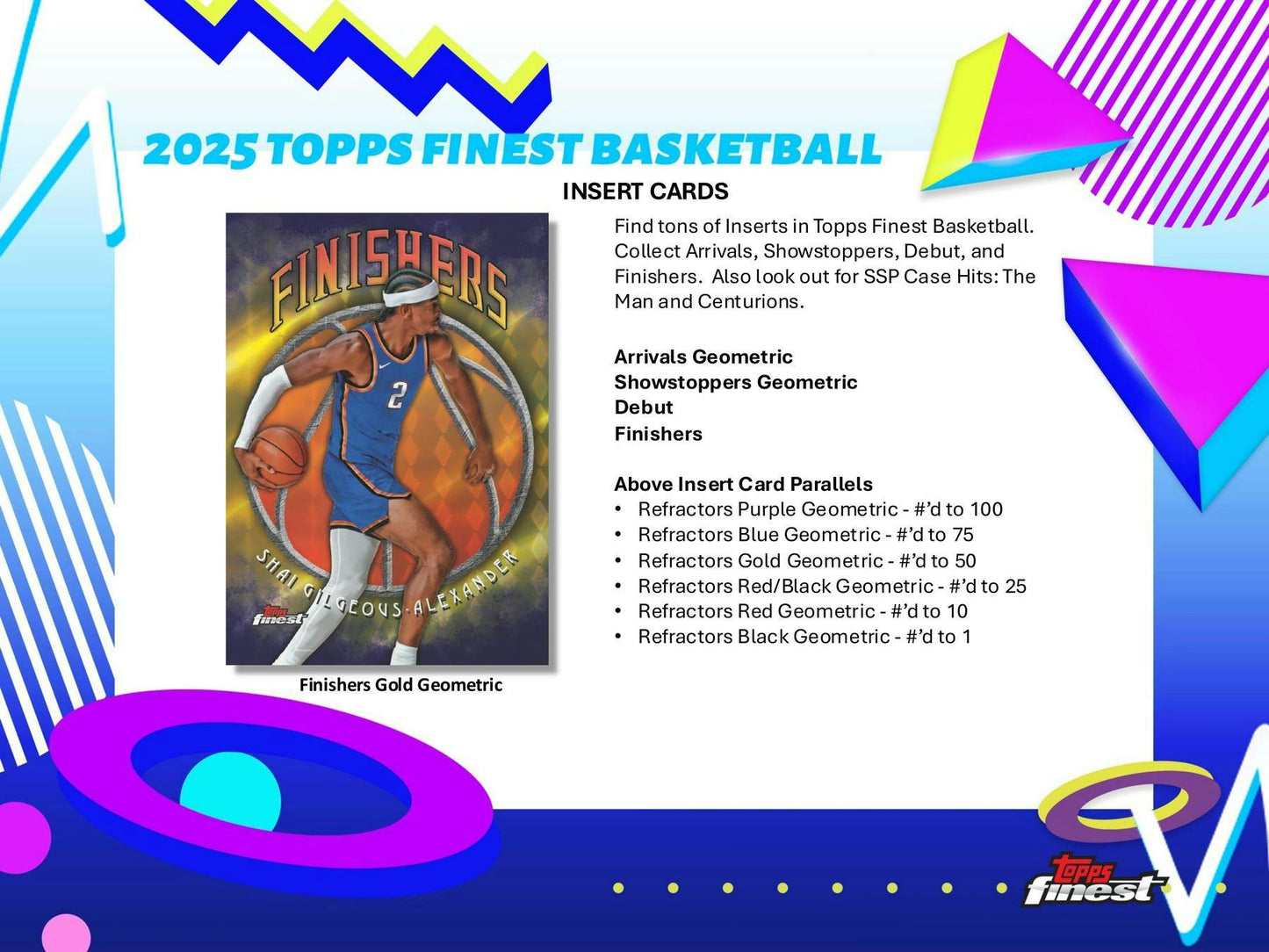 2024-25 Topps Finest Basketball Breaker Delight Box | Columbia Sports Cards