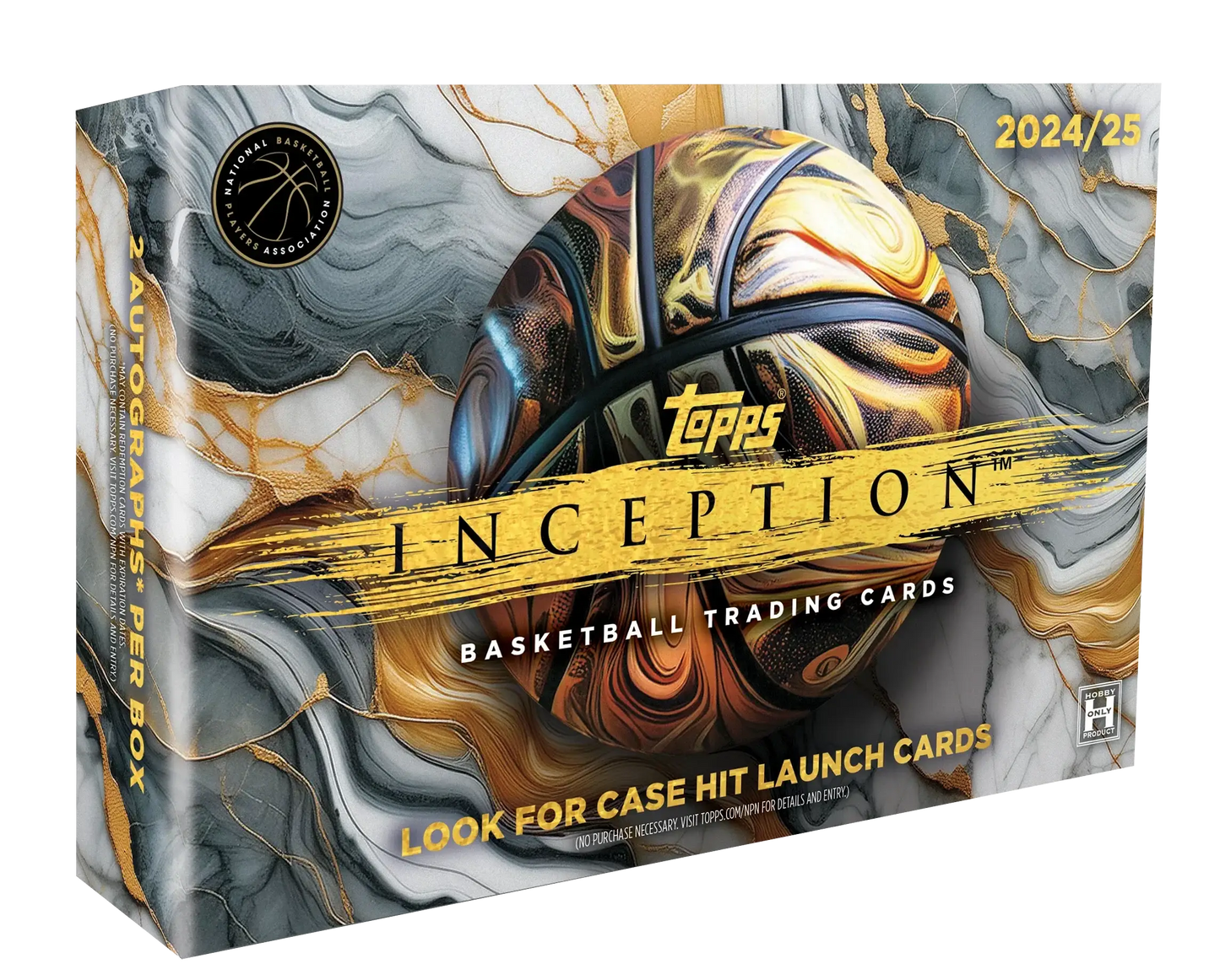 2024-25 Topps Inception NBA Basketball hobby box with 2 autographs per box