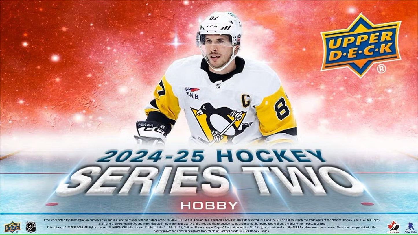 2024-25 Upper Deck Series 2 Hockey Hobby Box