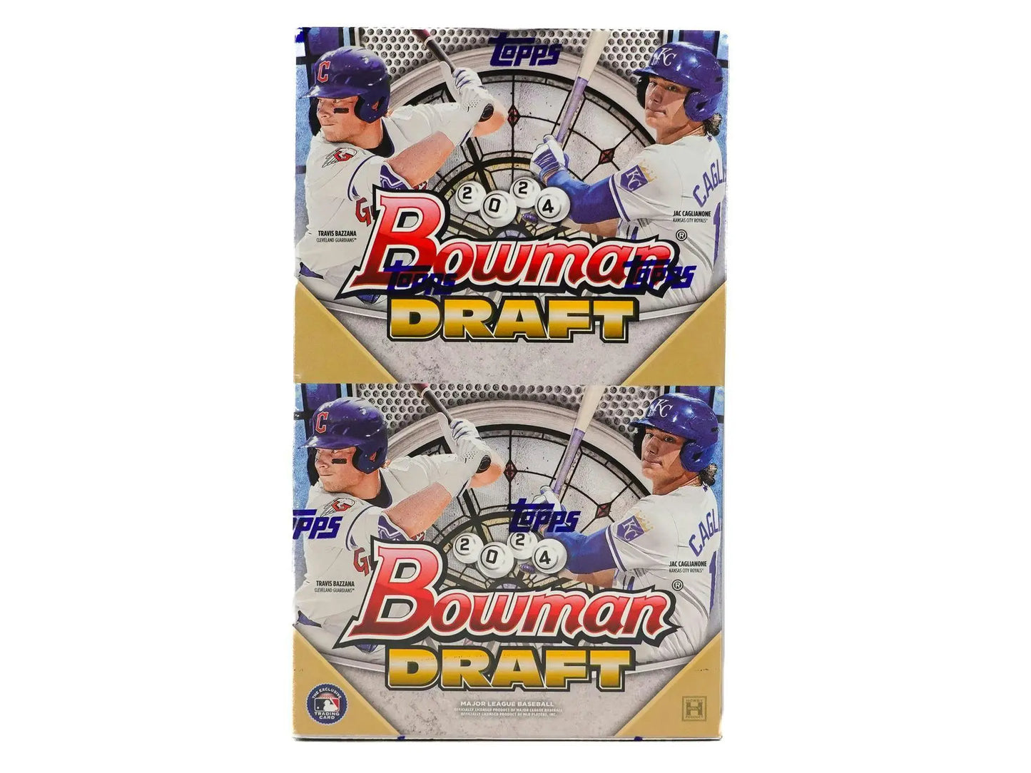 2024 Bowman Draft Baseball Super Jumbo Box with Red Refractor and Base Set images