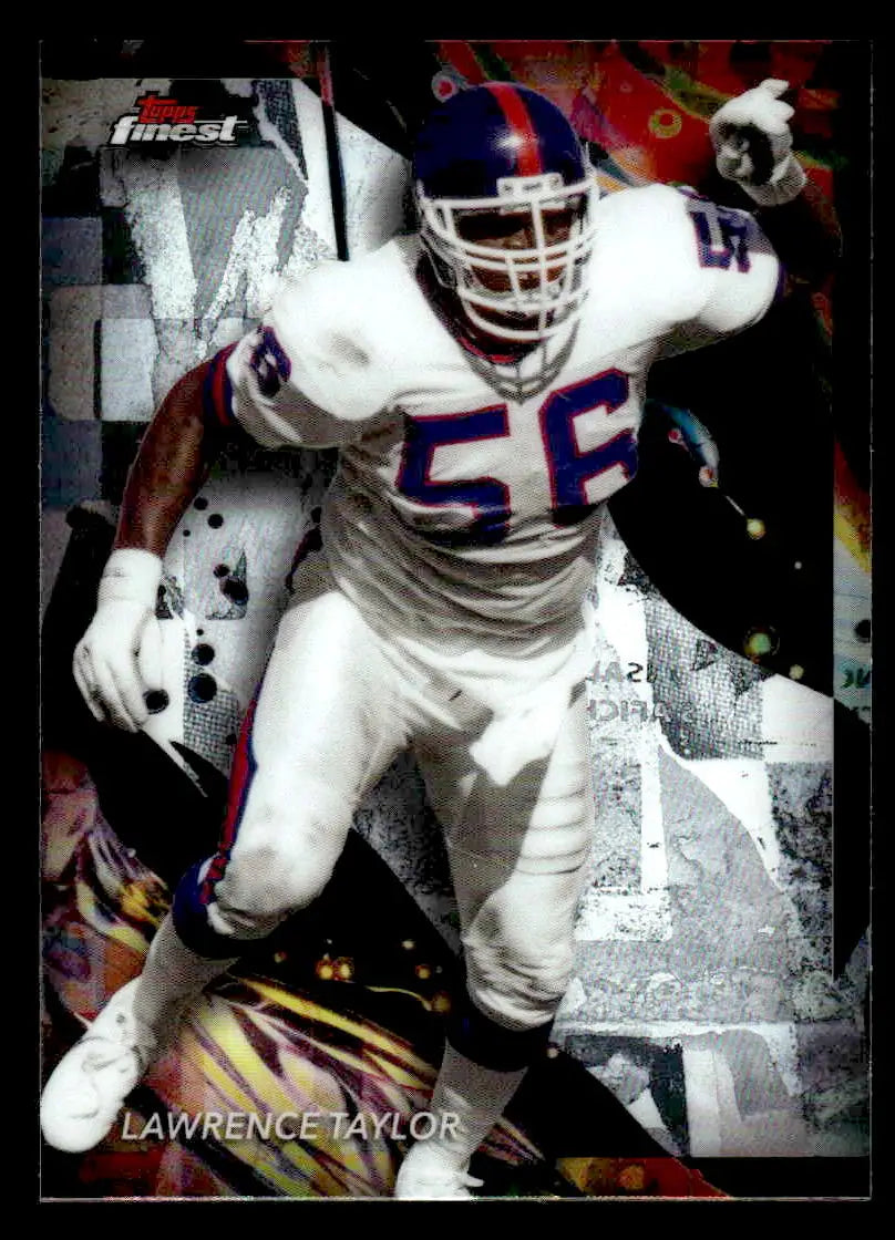 2024 Finest #138 Lawrence Taylor football card, collectible NFL player card