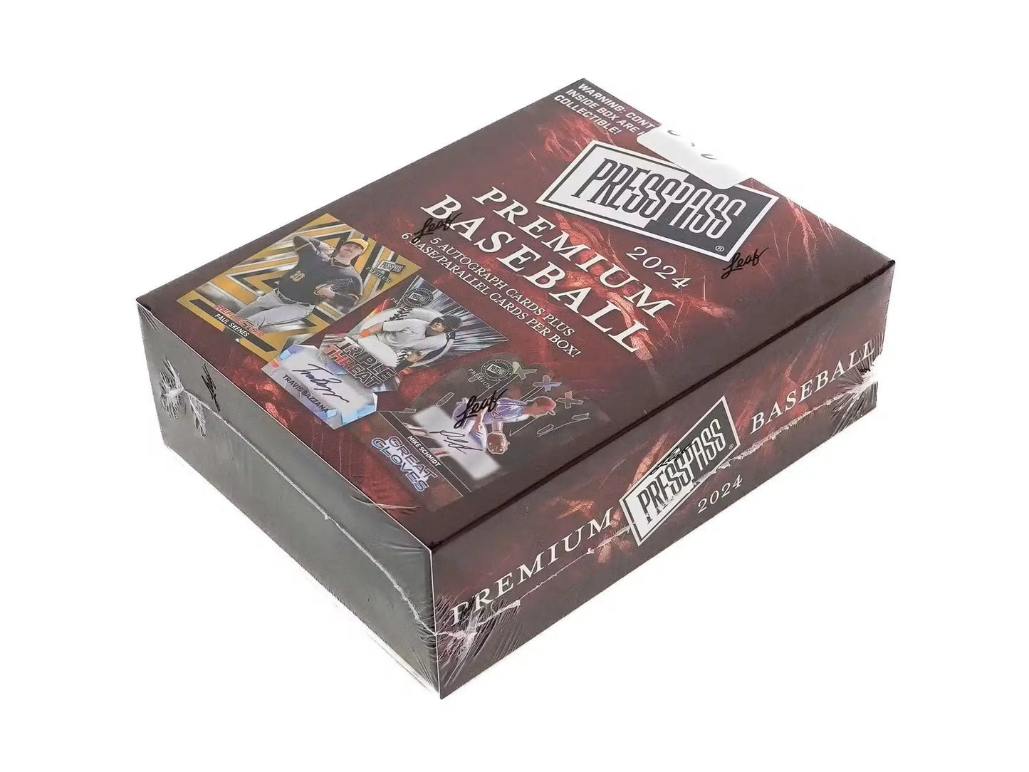 Press Pass Premium 2024 Baseball Card Box, Hobby Pack for Collectors