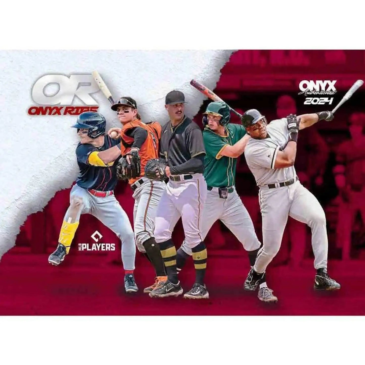 Baseball player trading card from 2024 Onyx Rips Baseball Hobby collection