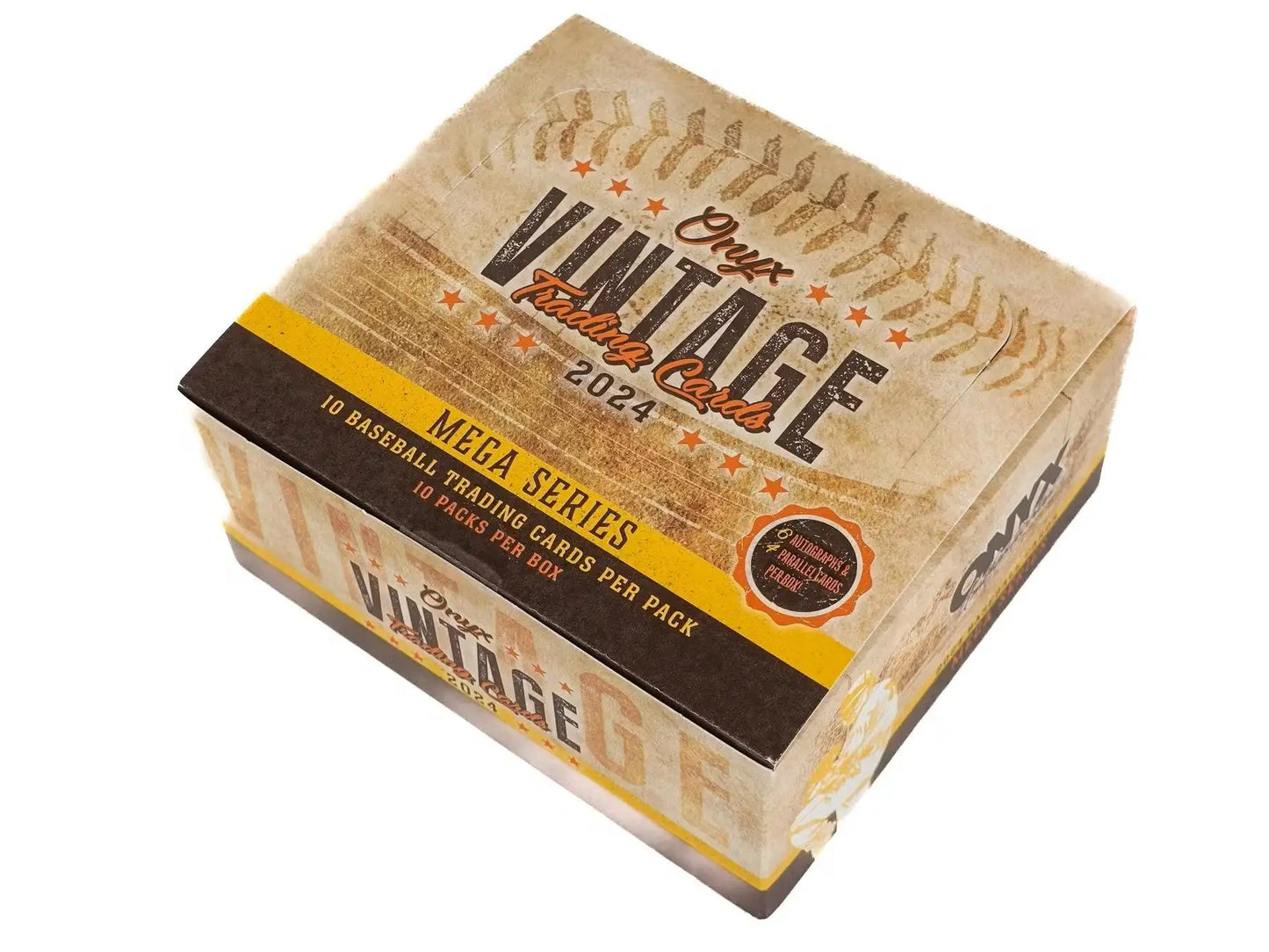 Onyx Vintage Mega Series 2024 Baseball Hobby Box with Onyx Vintage Mega design