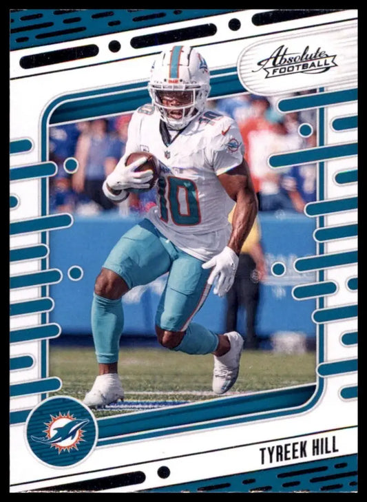 2024 Panini Absolute Tyreek Hill #65 Miami Dolphins Football Card NFL Sports - Football Card