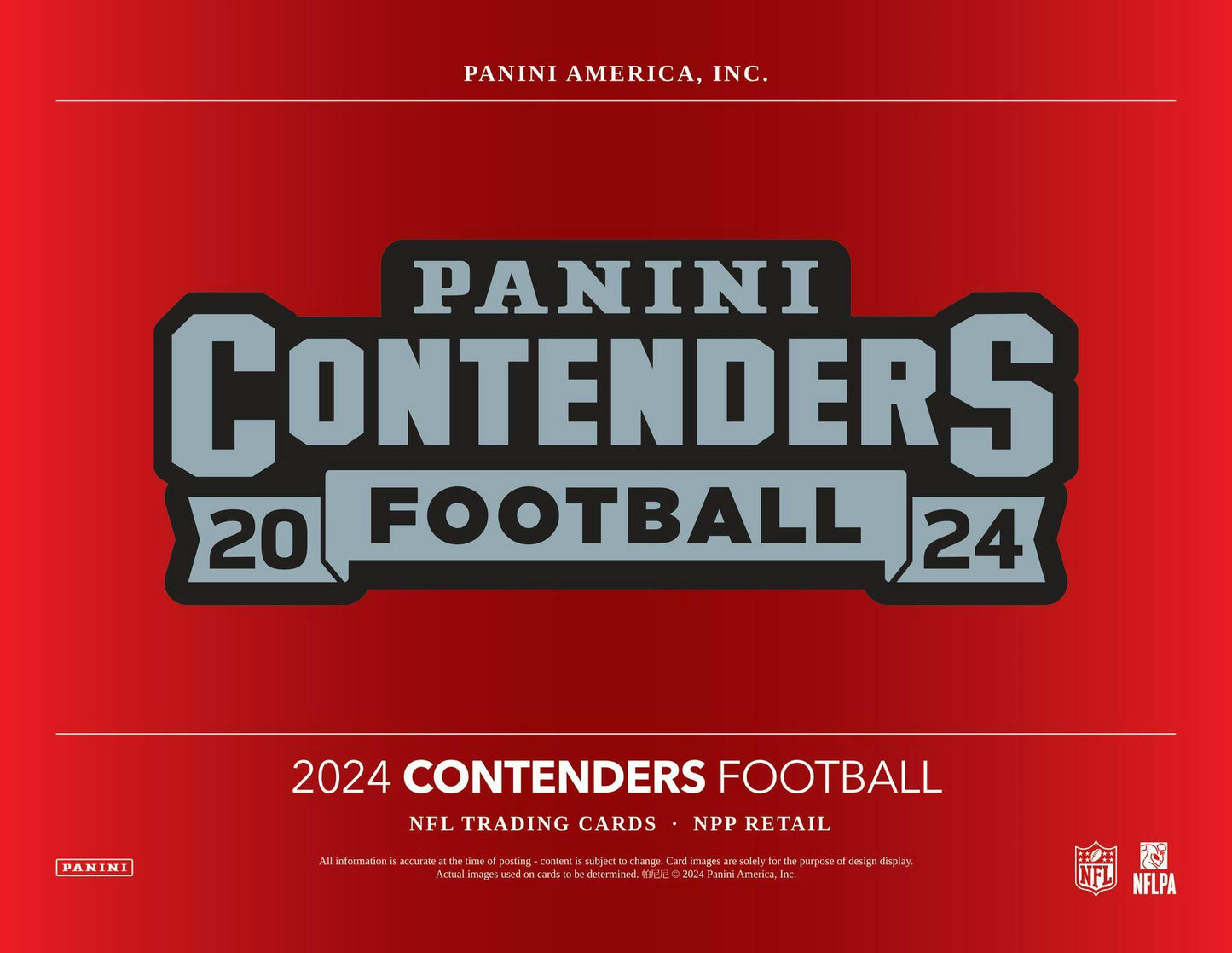 2024 Panini Contenders Football Retail 24-Pack Box | Columbia Sports Cards & More